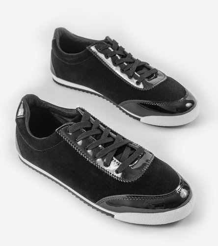 Čierne elegantné pánske topánky JX-22